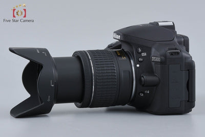 [Used] Nikon D5300 AF-P 18-55 VR Lens Kit Black - Low Shutter Count