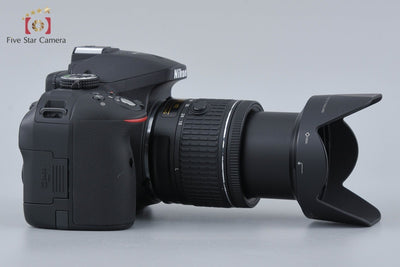 [Used] Nikon D5300 AF-P 18-55 VR Lens Kit Black - Low Shutter Count