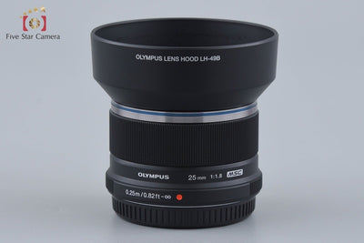 [Used] OLYMPUS M.ZUIKO DIGITAL 25mm f/1.8 Black