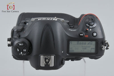 [Used] Nikon D4S Digital SLR Camera with Original Box