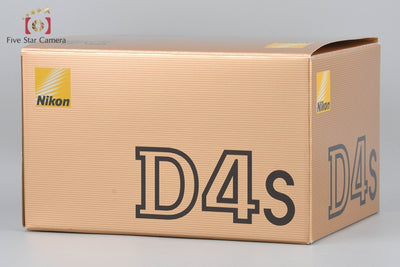 [Used] Nikon D4S Digital SLR Camera with Original Box
