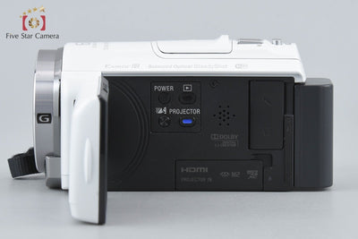 [Used] Sony Handycam HDR-PJ540 White Digital Video Camera Multi-language support