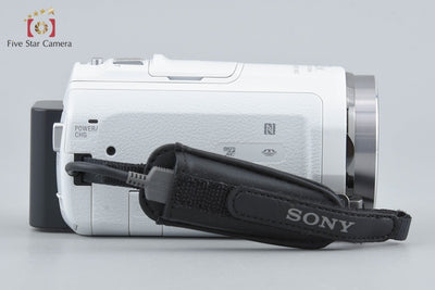 [Used] Sony Handycam HDR-PJ540 White Digital Video Camera Multi-language support