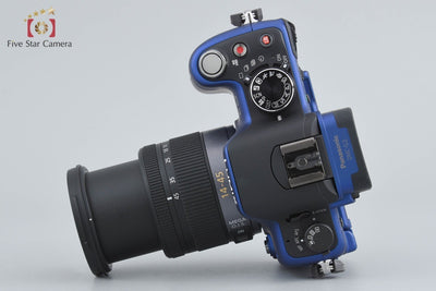 [Used] Panasonic LUMIX DMC-G2 Comfort Blue + G VARIO 14-45mm f/3.5-5.6 ASPH. MEGA O.I.S. H-FS014045, Low Shutter Count