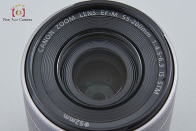 [Used] Canon EF-M 55-200mm f/4.5-6.3 IS STM Silver