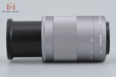 [Used] Canon EF-M 55-200mm f/4.5-6.3 IS STM Silver