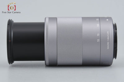 [Used] Canon EF-M 55-200mm f/4.5-6.3 IS STM Silver
