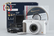 [Used] Panasonic LUMIX DMC-LX7 White Compact Digital Camera with Original Box