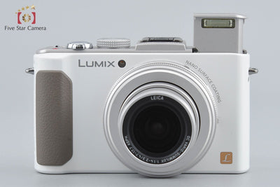 [Used] Panasonic LUMIX DMC-LX7 White Compact Digital Camera with Original Box