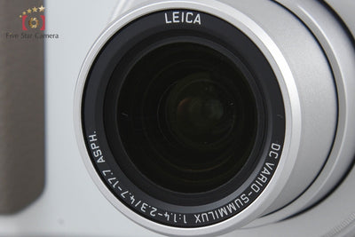 [Used] Panasonic LUMIX DMC-LX7 White Compact Digital Camera with Original Box
