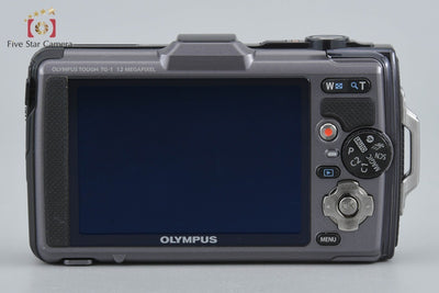 [Used] OLYMPUS Olympus TOUGH TG-1 Silver Compact Digital Camera with Original Box