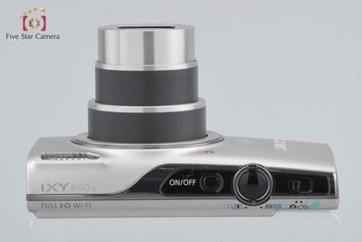 [Used] Canon IXY 650 Silver Compact Digital Camera