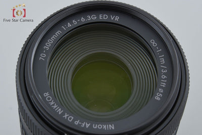 Used Nikon AF-P DX NIKKOR 70-300mm f/4.5-6.3 G ED VR