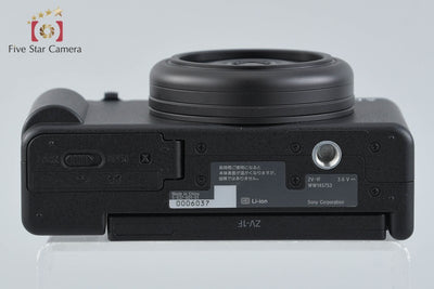 [Used] SONY VLOGCAM ZV-1F Black Digital Camera