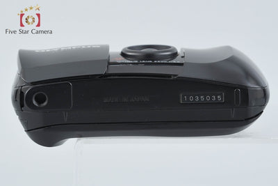 【中古】OLYMPUS オリンパス μ[mju:] ブラック コンパクトフィルムカメラ