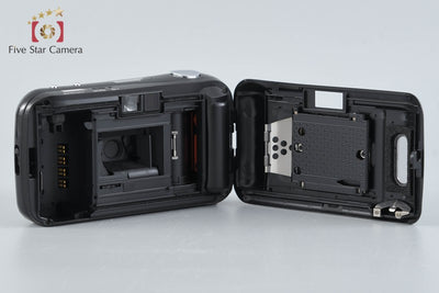 【中古】OLYMPUS オリンパス μ[mju:] ブラック コンパクトフィルムカメラ