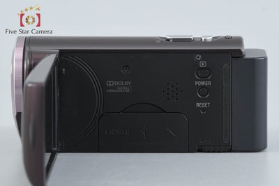 Used: SONY HDR-CX270V Bordeaux Brown Digital Video Camera