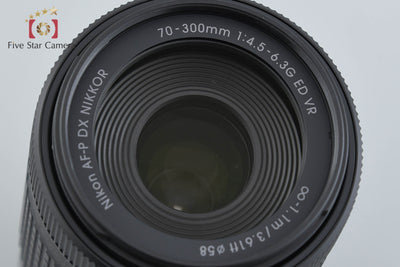 [Used] Nikon AF-P DX NIKKOR 70-300mm f/4.5-6.3 G ED VR
