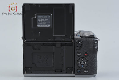 [Used] Canon EOS M6 Mark II Double Zoom Kit Silver with Original Box