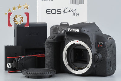 [Used] Canon EOS Kiss X9i Digital SLR Camera, Low Shutter Count
