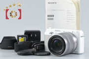 [Used] SONY Sony α NEX-F3 Zoom Lens Kit White - Low Shutter Count