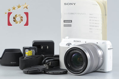 [Used] SONY Sony α NEX-F3 Zoom Lens Kit White - Low Shutter Count
