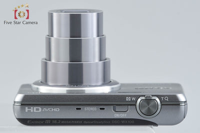 [Used] SONY Sony Cyber-shot DSC-WX100 Silver Compact Digital Camera
