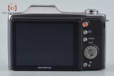 [Used] OLYMPUS Olympus SZ-14 Silver Compact Digital Camera with Original Box