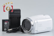 Used: SONY Handycam HDR-CX675 White Digital Video Camera Multi-language support