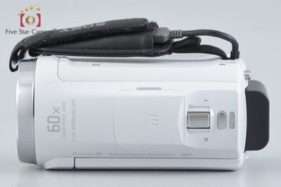 Used: SONY Handycam HDR-CX675 White Digital Video Camera Multi-language support