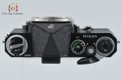 [Used] Nikon F Eye-level Late Model Black Film SLR Camera
