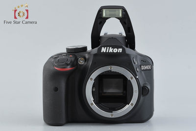 [Used] Nikon D3400 18-55 VR Lens Kit Black