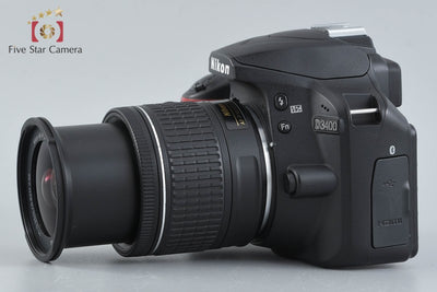 [Used] Nikon D3400 18-55 VR Lens Kit Black