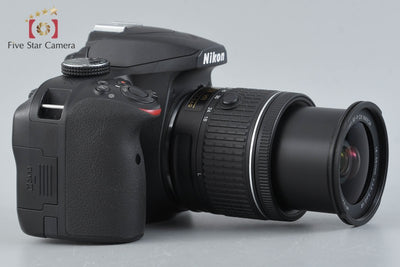 [Used] Nikon D3400 18-55 VR Lens Kit Black