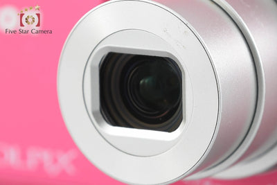 Used: Nikon COOLPIX S3300 Strawberry Pink Compact Digital Camera with Original Box