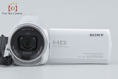 [Used] SONY Handycam HDR-CX675 White Digital Video Camera Multi-Language Support