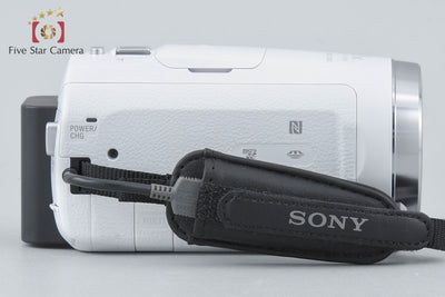 [Used] SONY Handycam HDR-CX675 White Digital Video Camera Multi-Language Support