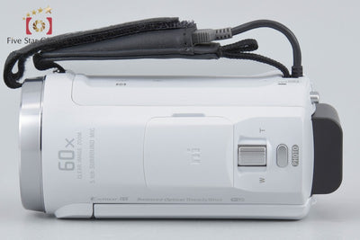 [Used] SONY Handycam HDR-CX675 White Digital Video Camera Multi-Language Support