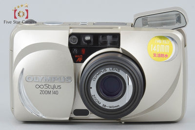 [Used] OLYMPUS Olympus ∞ STYLUS ZOOM 140 Champagne Gold Compact Film Camera