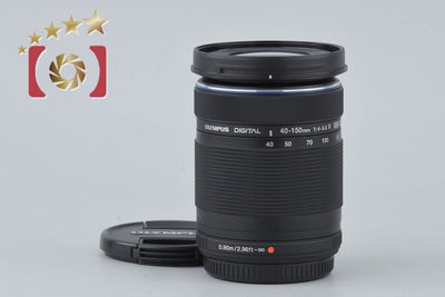 【中古】OLYMPUS オリンパス M.ZUIKO DIGITAL ED 40-150mm f/4-5.6 R ブラック