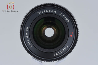 【中古】CONTAX コンタックス Carl Zeiss Distagon 28mm f/2.8 T* MMJ