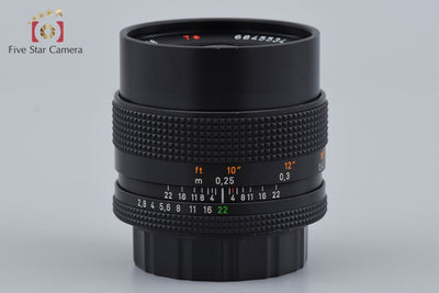 【中古】CONTAX コンタックス Carl Zeiss Distagon 28mm f/2.8 T* MMJ