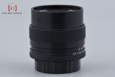 【中古】CONTAX コンタックス Carl Zeiss Distagon 28mm f/2.8 T* MMJ