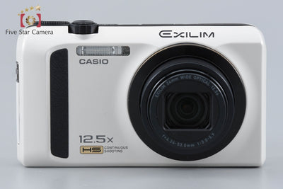 [Used] CASIO Casio HIGH SPEED EXILIM EX-ZR300 White Compact Digital Camera