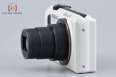 [Used] CASIO Casio HIGH SPEED EXILIM EX-ZR300 White Compact Digital Camera