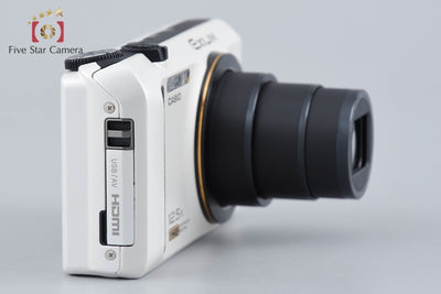 [Used] CASIO Casio HIGH SPEED EXILIM EX-ZR300 White Compact Digital Camera