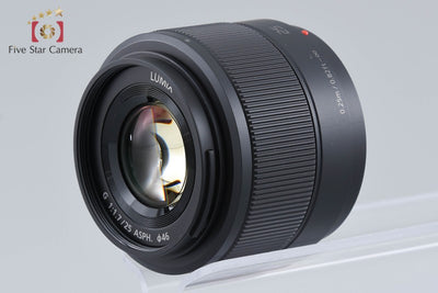 [Used] Panasonic LUMIX G 25mm f/1.7 ASPH. H-H025 Black