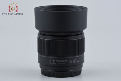 [Used] Panasonic LUMIX G 25mm f/1.7 ASPH. H-H025 Black