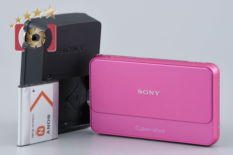 中古】SONY ソニー Cyber-shot DSC-T99 ピンク デジタルスチルカメラ