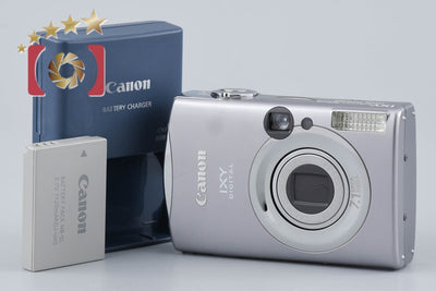 【中古】Canon キヤノン IXY Digital 900 IS シルバー コンパクトデジタルカメラ